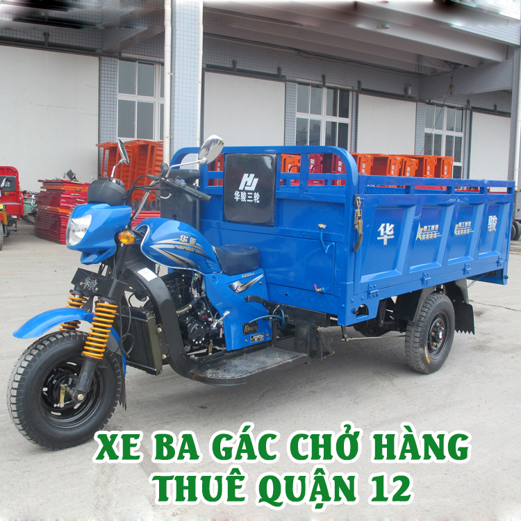 Ba gác chở hàng thuê quận 12